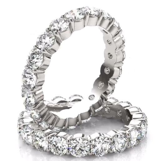 Alice 1/2 CTW Round Brilliant Eternity Lab Grown Diamond Ring
